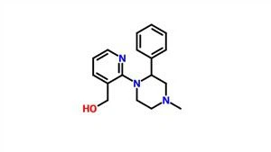 1- (3-Hydroxymethylpyridyl-2) -2-phenyl-4-methylpyperazine CAS 61337-89-1