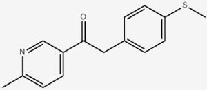 1- (6-Methylpyridin-3-yl] -2- (4- (Methylthio) phenyl) ethanone CAS 221615-72-1