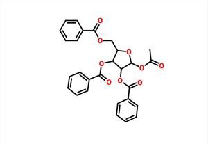 1-O-Acetyl-2،3،5-tri-O-benzoyl-beta-D-ribofuranose CAS 6974-32-9
