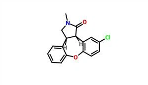 11-Chloro-2,3,3a,12b-رباعي هيدرو-2-ميثيل-1H-ديبنز[2,36,7]oxepino[4,5-c]pyrrol-1-ONE CAS 129385-59-7