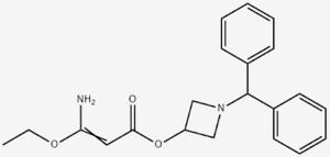 2-حمض البروبينويك ، 3-أمينو-3-إيثوكسي- ، 1- (ثنائي فينيل ميثيل) -3-أزيتيدينيل إستر كاس 221906-63-4