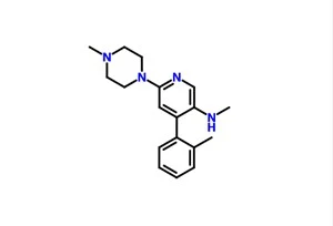 3-بيريدينامين ، N-METHYL-4- (2-ميثيلفينيل) -6- (4-ميثيل-1-بيبرازينيل) - رقم CAS 290297-25-5