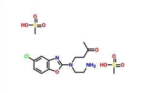 4 - ((2-aMinoethyl) (5-chlorobenzo [d] oxazol-2-yl) aMino) butan-2-one (diMethanesulfonate) CAS 1276666-12-6