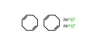 كلورو (1،5-cyclooctadiene) الروديوم (I) Dimer CAS 12092-47-6