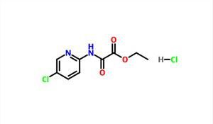 إيثيل 2-((5-الكلوروبيريدين-2-yl)أمينية)-2-أوكسواسيتات هيدروكلوريد CAS 1243308-37-3
